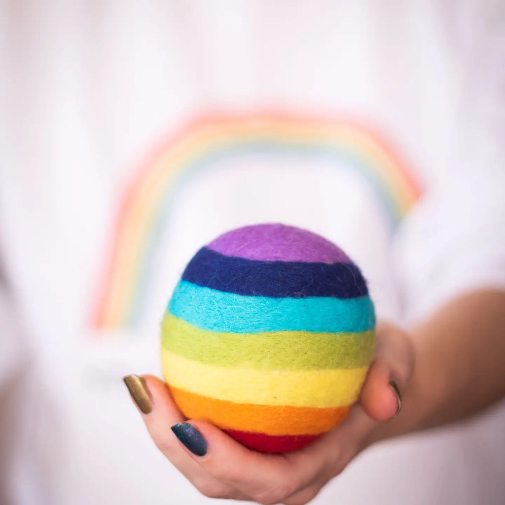 Friendsheep Tools & Gifts Rainbow Dryer Ball - set of 3