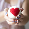 Friendsheep Tools & Gifts Red Heart Trio Dryer Ball - set of 3