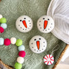 Friendsheep Tools & Gifts Snowman Trio Dryer Ball - set of 3