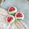 Friendsheep Tools & Gifts White Mushroom Trio Dryer Ball - set of 3