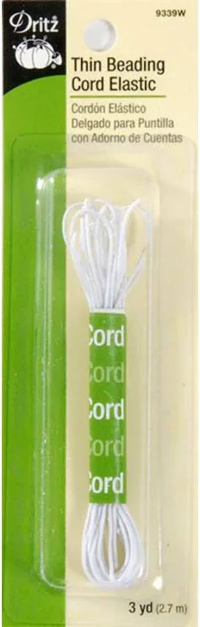 Hanna's Ideas in Wood Notions Dritz Beading Cord Elastic