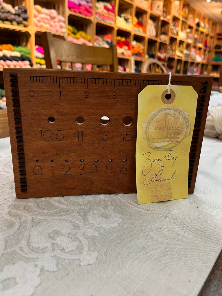Hanna's Ideas in Wood Tools & Gifts Yarn Box