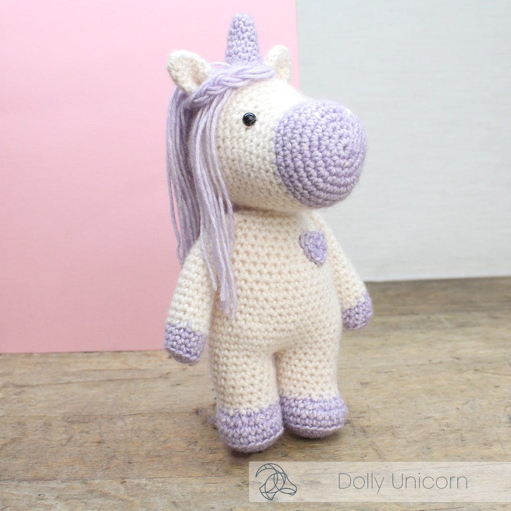 Hardicraft Kit Dolly the Unicorn Crochet Kit