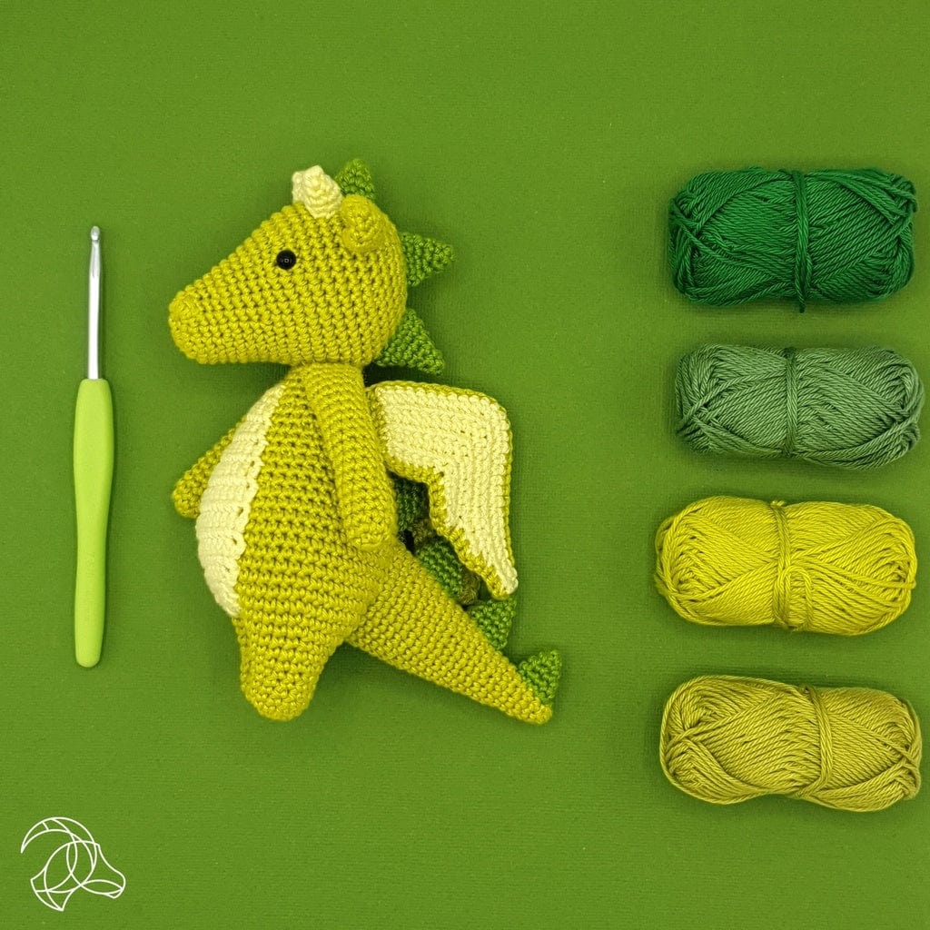 Hardicraft Kit Doris the Dragon Crochet Kit