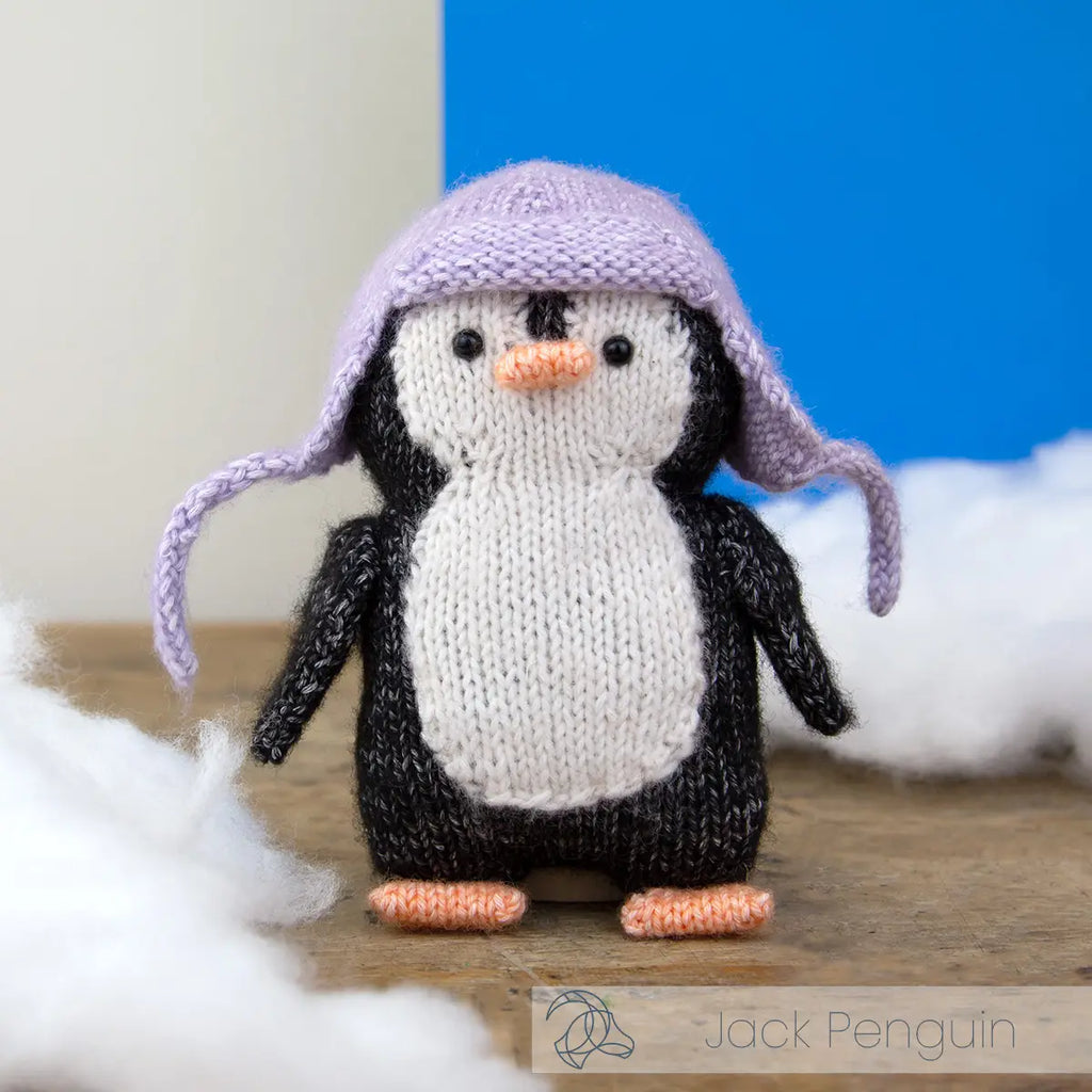 Hardicraft Kit Jack the Penguin Knitting Kit
