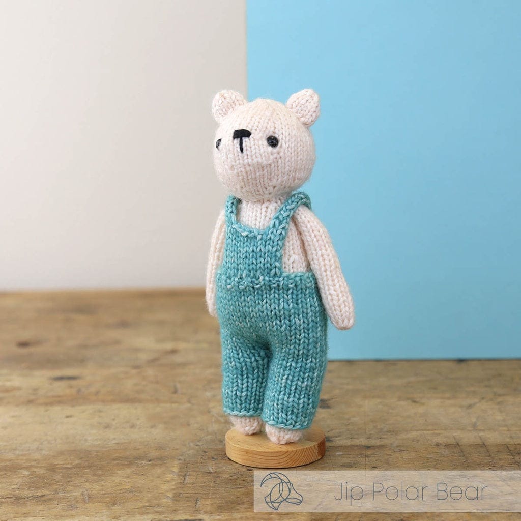 Hardicraft Kit Jip Polar Bear Knitting Kit
