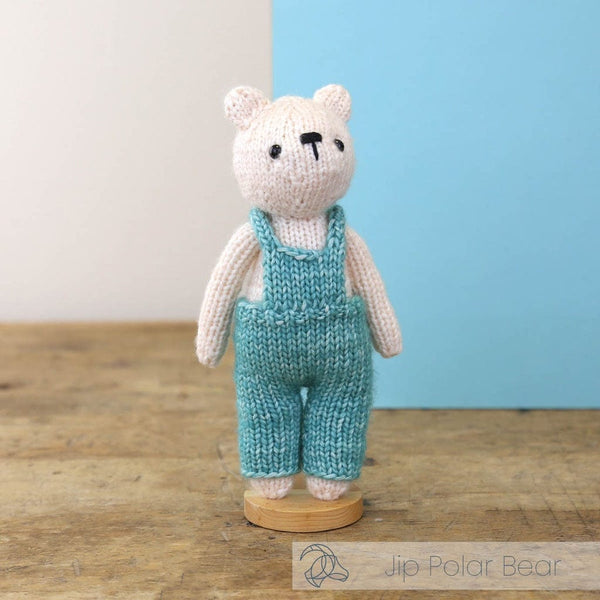 Hardicraft Kit Jip Polar Bear Knitting Kit