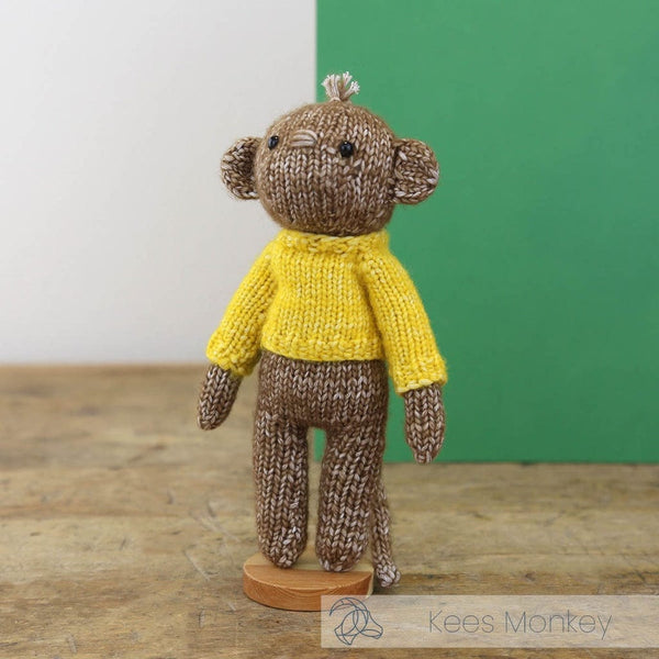 Hardicraft Kit Kees the Monkey Knitting Kit