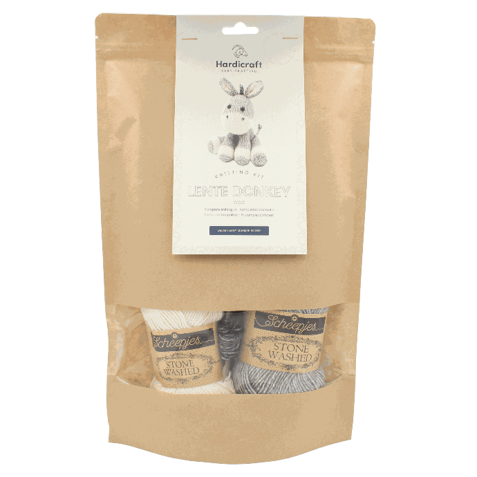 Hardicraft Kit Lente Donkey Knitting Kit
