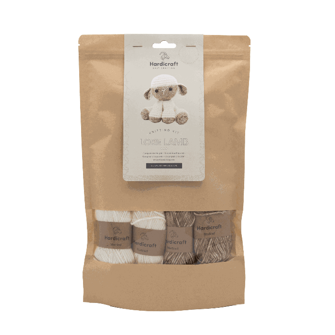 Hardicraft Kit Lore the Lamb Knitting Kit
