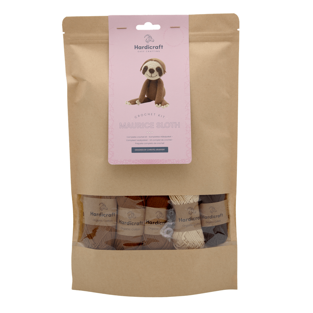Hardicraft Kit Maurice Sloth Crochet Kit