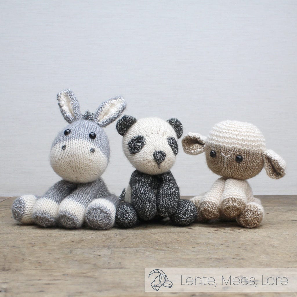 Hardicraft Kit Mees Panda Knitting Kit