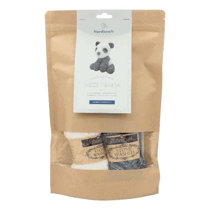 Hardicraft Kit Mees Panda Knitting Kit