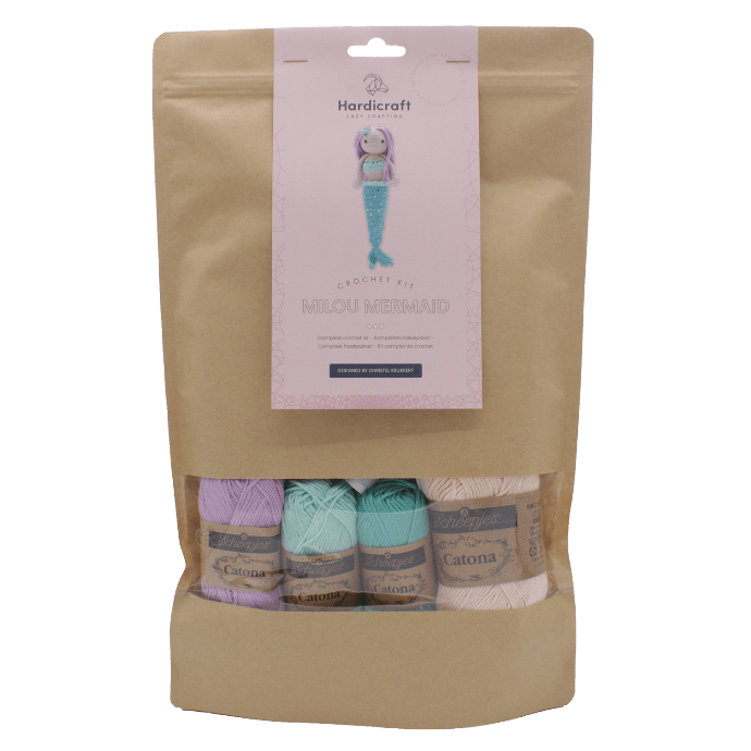 Hardicraft Kit Milou Mermaid Crochet Kit