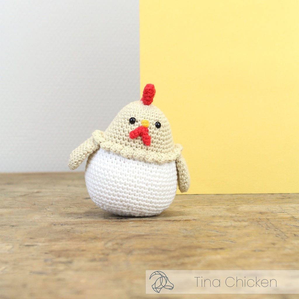 Hardicraft Kit Tina the Chicken Crochet Kit