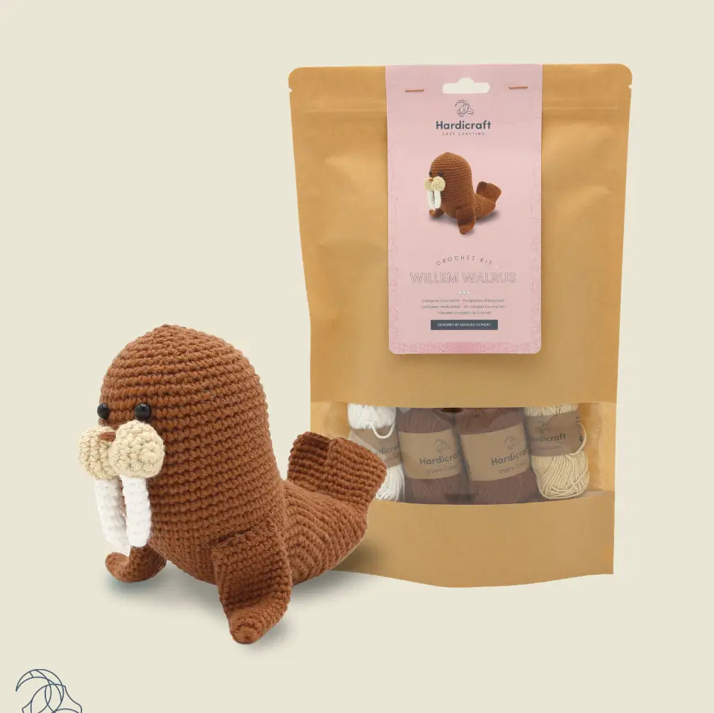 Hardicraft Kit Willem Walrus Crochet Kit