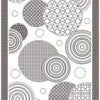 HM Textiles Stitching HM-58 Sashiko Panel Circle Sampler