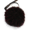Ikigai Fiber Tools & Gifts Bordeaux Luxe Faux Fur Poms