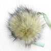 Ikigai Fiber Tools & Gifts Honeydew Faux Fur Poms