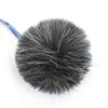 Ikigai Fiber Tools & Gifts Salt & Pepper Luxe Faux Fur Poms