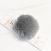 Ikigai Fiber Tools & Gifts Grey Wool Poms 8cm