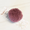 Ikigai Fiber Tools & Gifts Mauve Wool Poms 8cm