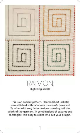 Ingham Press Books The Ultimate Sashiko Card Deck