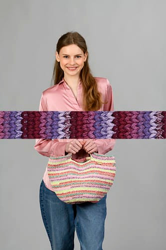 KFI Collection Kit #12 Ibiza Boho Handbag Yarn Kit - Crochet Version