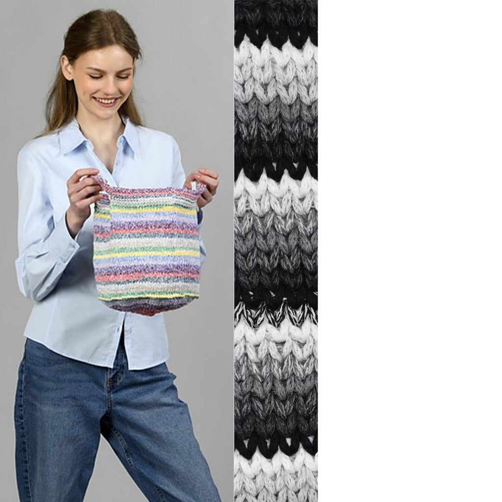 KFI Collection Kit #07 Corsica Boho Handbag Yarn Kit - Knit Version