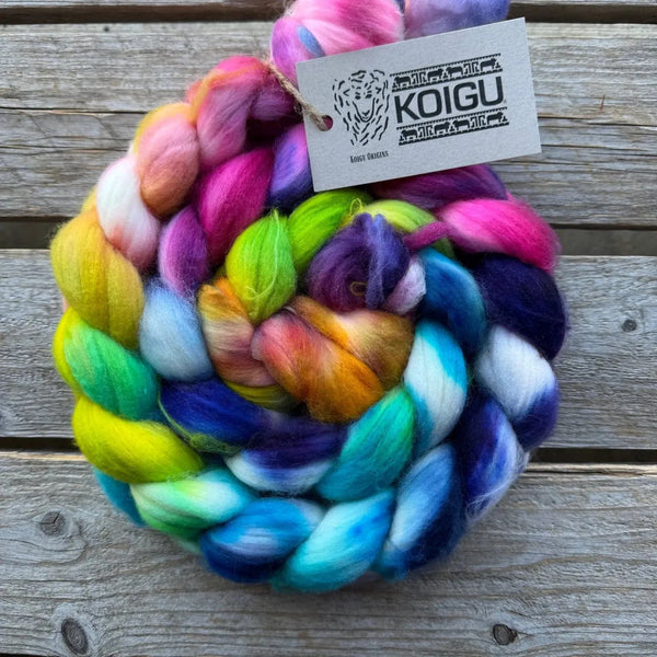 Koigu Wool Designs Fiber 124 Primary Koigu Merino Braid Roving