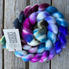 Koigu Wool Designs Fiber 470 Purple Blue & Brown Koigu Merino Braid Roving