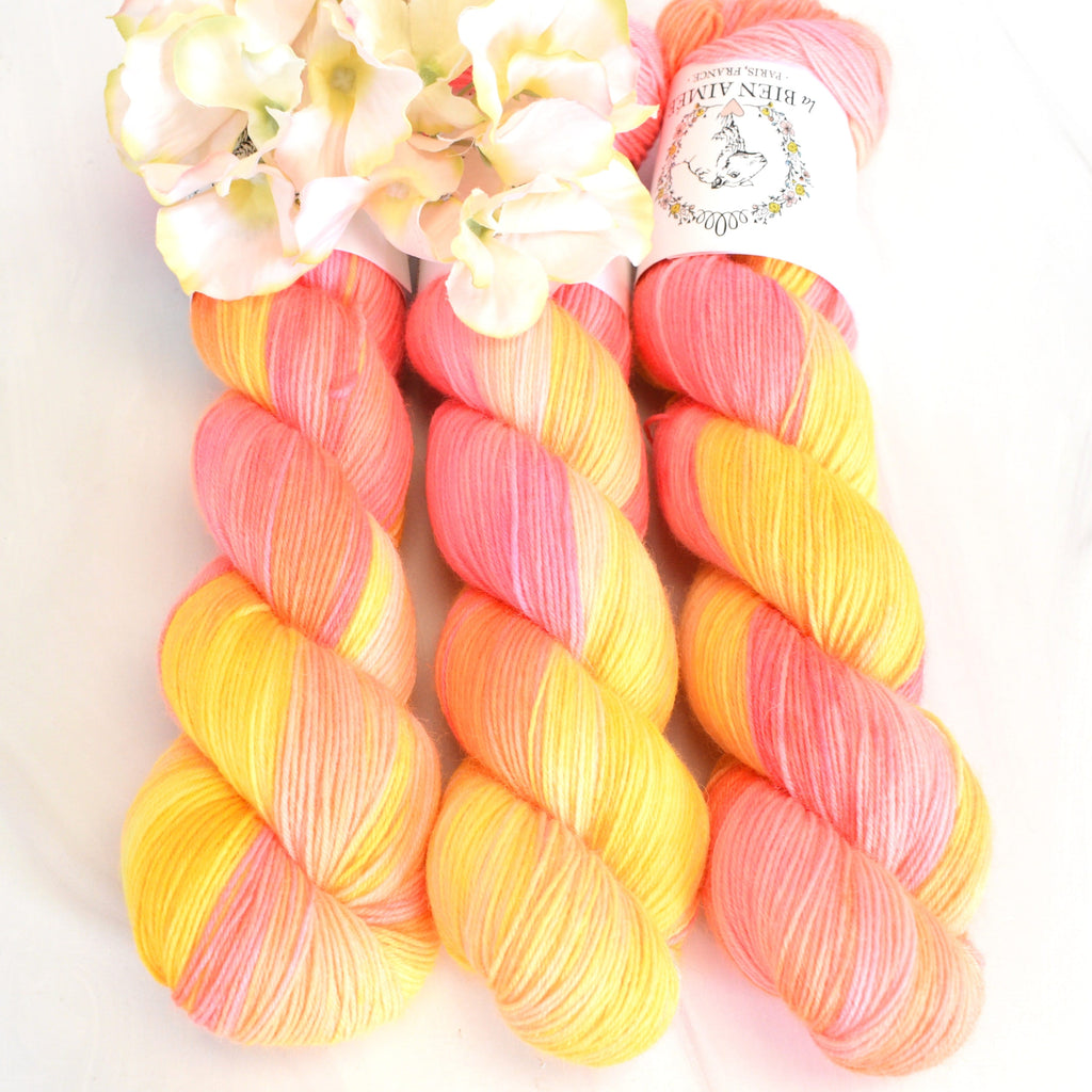 La Bien Aimee Yarn Bon Bon BFL Tough Sock