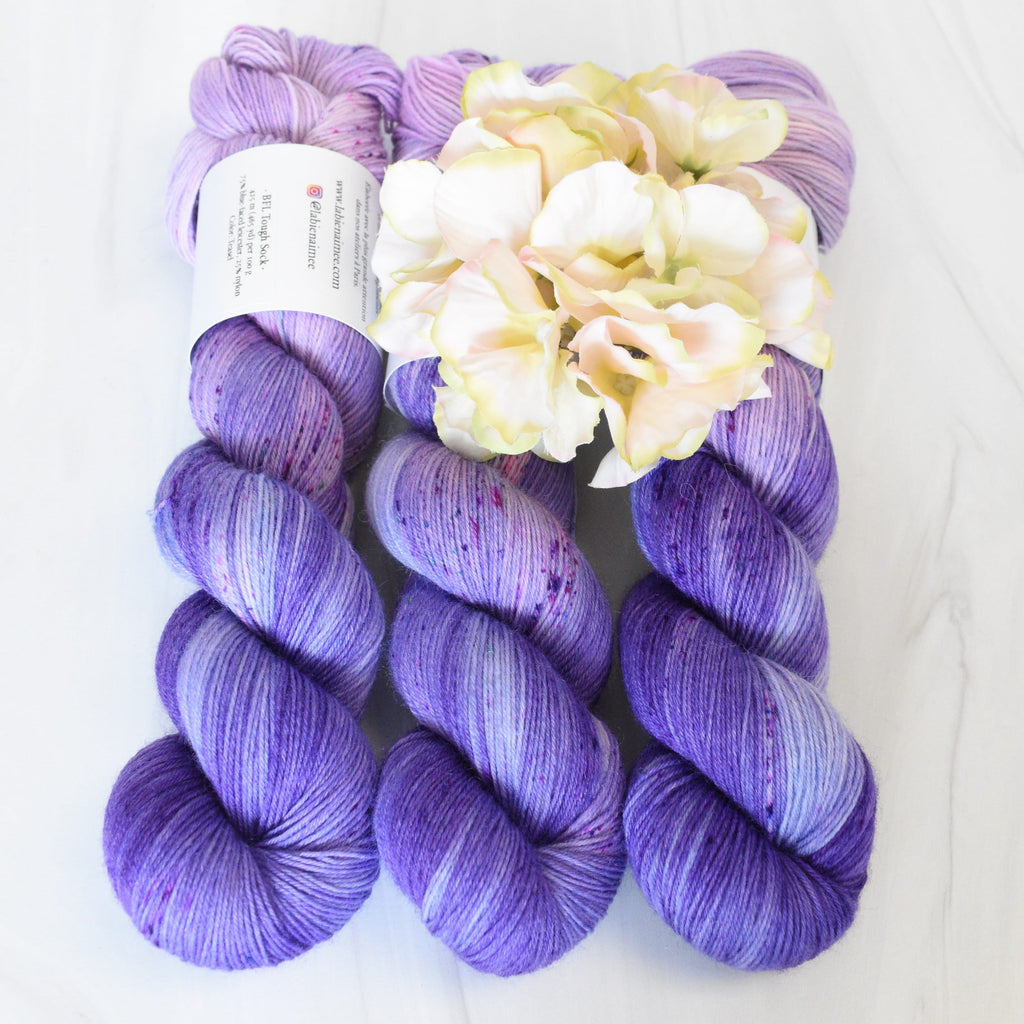 La Bien Aimee Yarn Teasel BFL Tough Sock