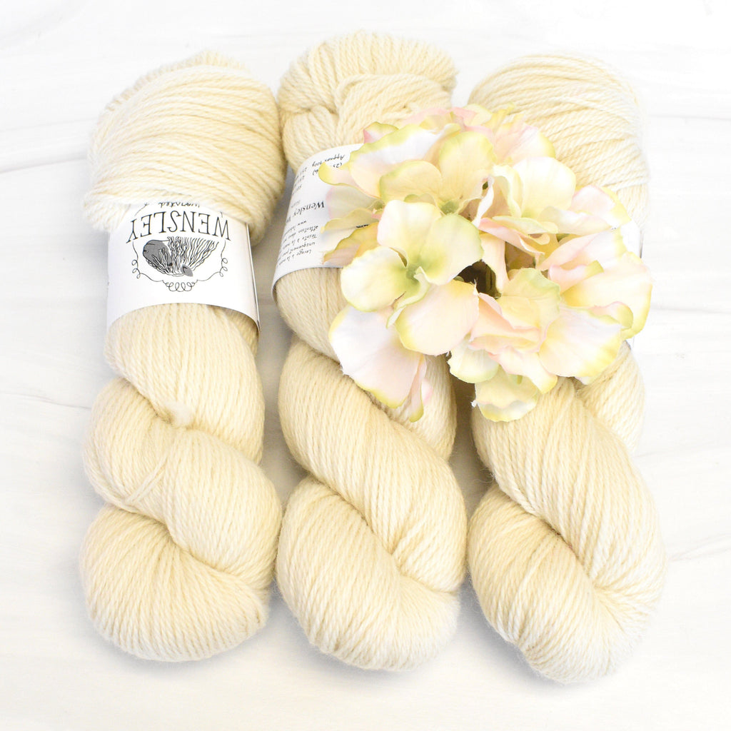 La Bien Aimee Yarn Blanc Wensley Worsted