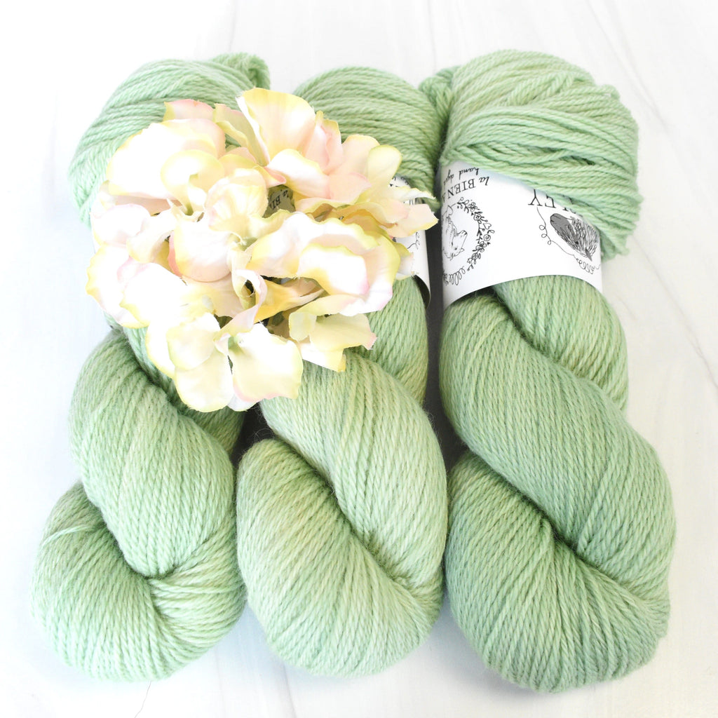 La Bien Aimee Yarn Pistachio Wensley Worsted