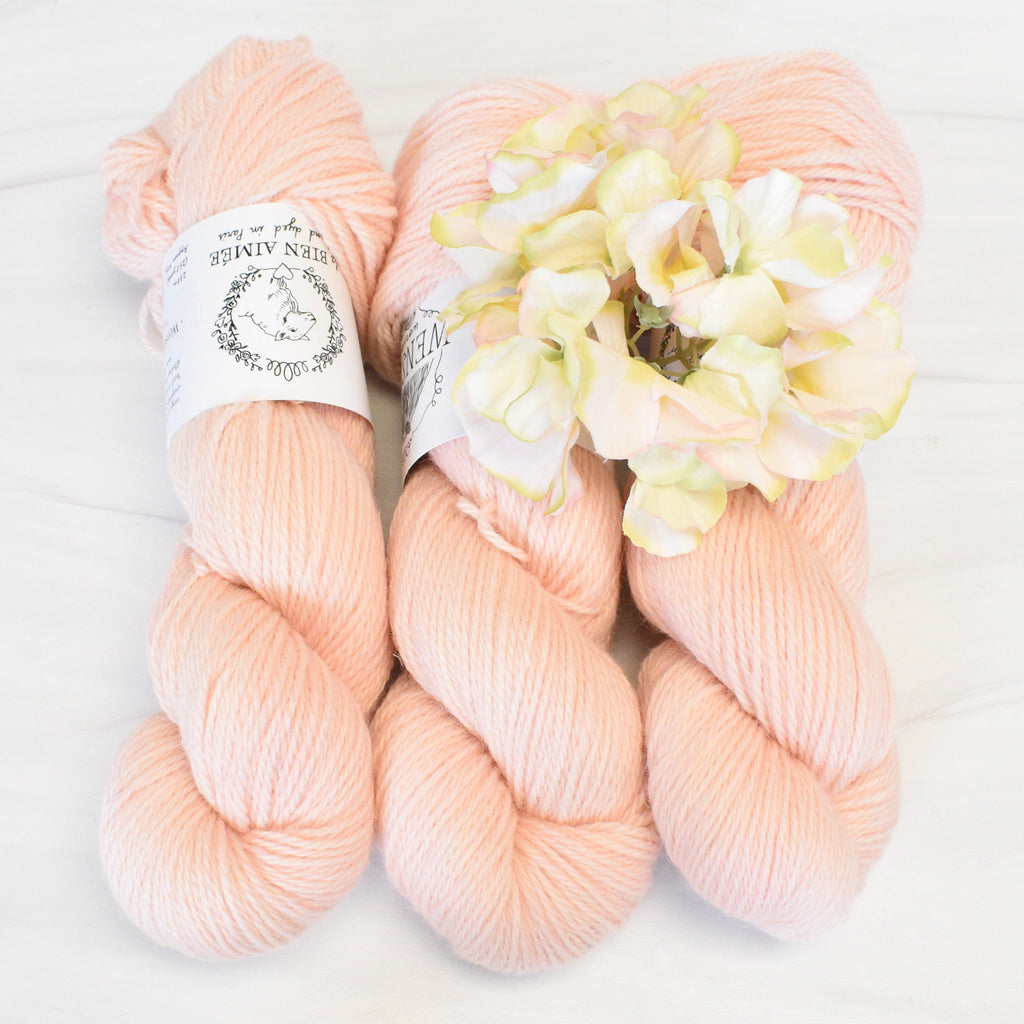 La Bien Aimee Yarn Pretty in Pink Wensley Worsted