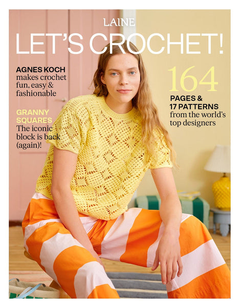 Laine Publishing Books Let's Crochet