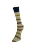 Laines du Nord Yarn 06 - navy, yellow, olive, rust Art Sock