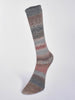 Laines du Nord Yarn 02 - denim. brown. olive. aqua Carnival Sock