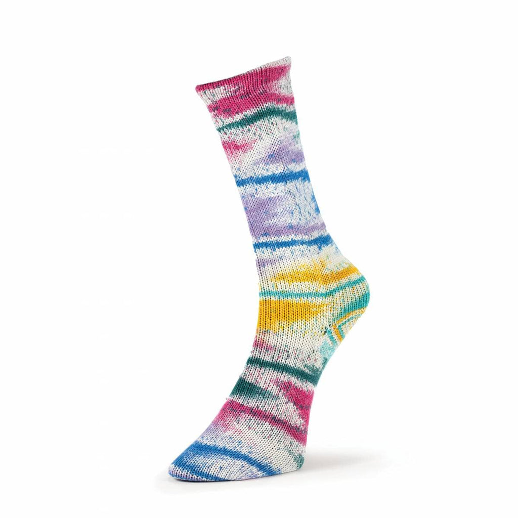 Laines du Nord Yarn #100 Red. Green. Blue. Yellow. White Summer Sock Fancy