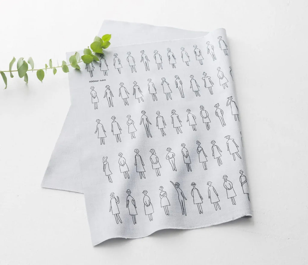 Lecien Stitching 222101 - 100 Ladies Fabric