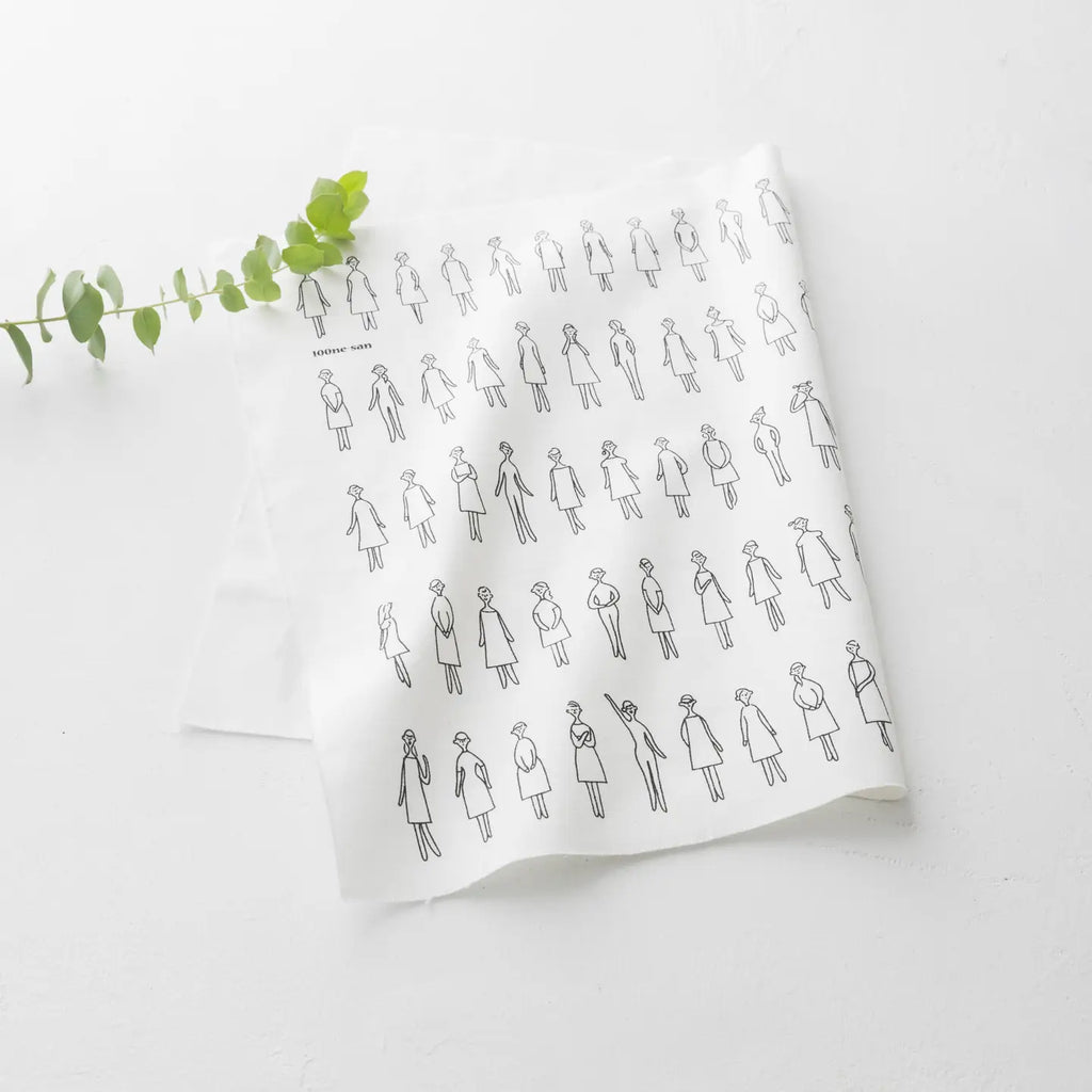 Lecien Stitching 222101 - 100 Ladies Fabric