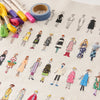 Lecien Stitching 222201 - 100 Ladies & Gents Fabric