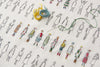 Lecien Stitching 562210 - Nordic 100 Ladies Thread Assortment