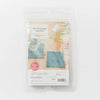 Lecien Stitching Hidamari Vintage Blue Coaster Kit