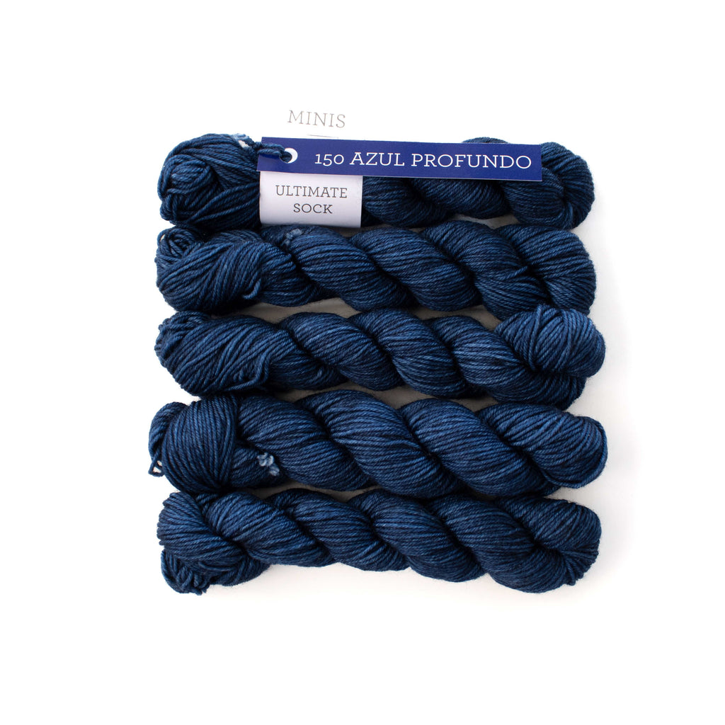 Malabrigo Yarn Azules Ultimate Sock Minis