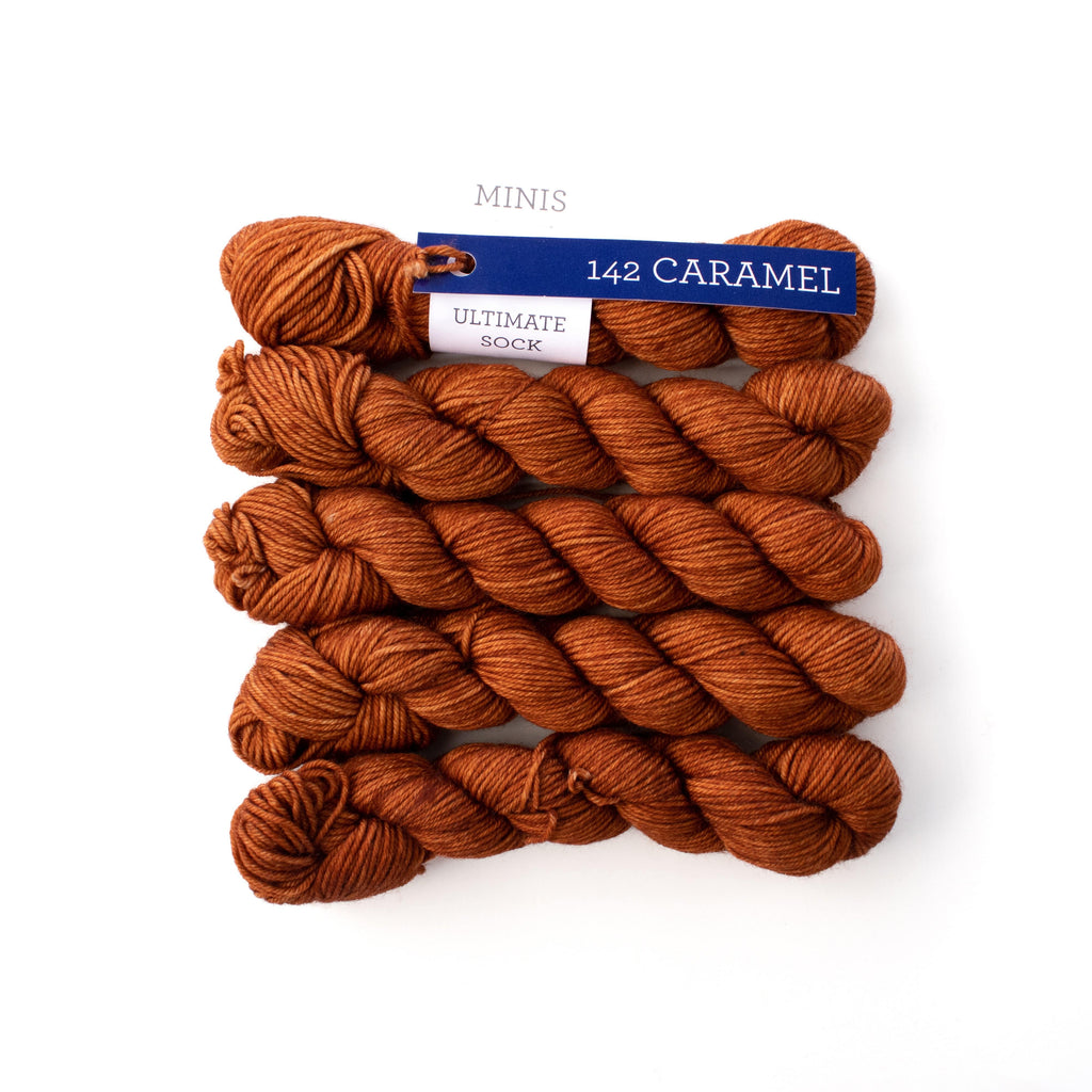 Malabrigo Yarn Caramel Ultimate Sock Minis