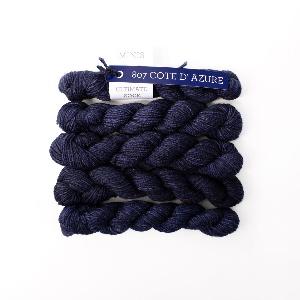 Malabrigo Yarn Cote D Azure Ultimate Sock Minis
