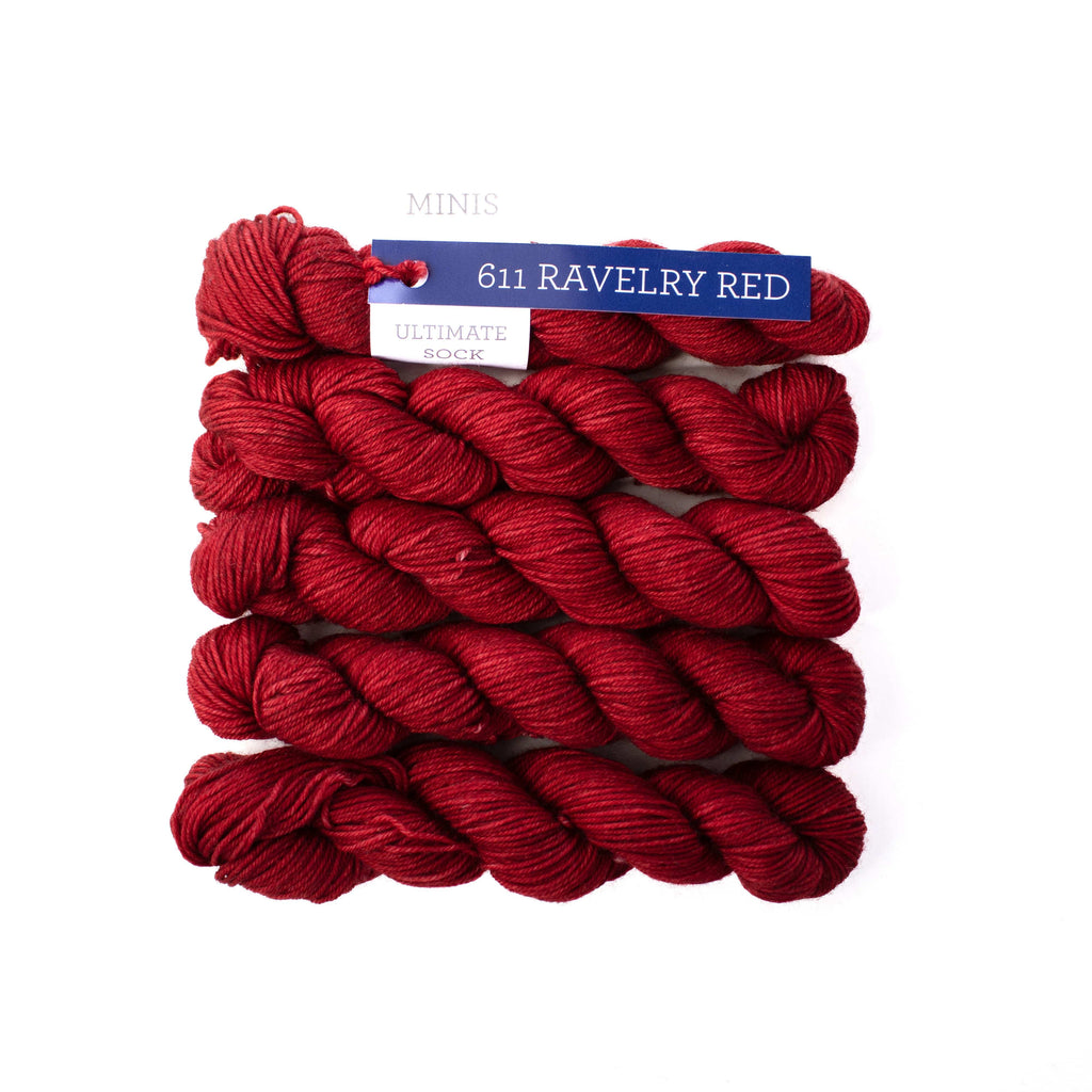 Malabrigo Yarn Ravelry Red Ultimate Sock Minis