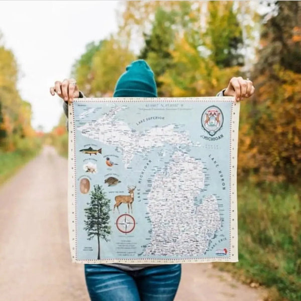 Michigan Mittens Tools & Gifts Michigan Bandana